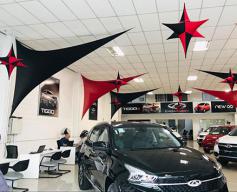 DECORAÇÃO PARA CONCESSIONÁRIAS DE AUTOMÓVEIS